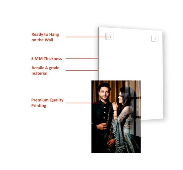 Glass Plastic Picture Photo Frames – Premium Print Finish - Image 3